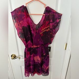 Express dress NWT fuchsia dress size medium